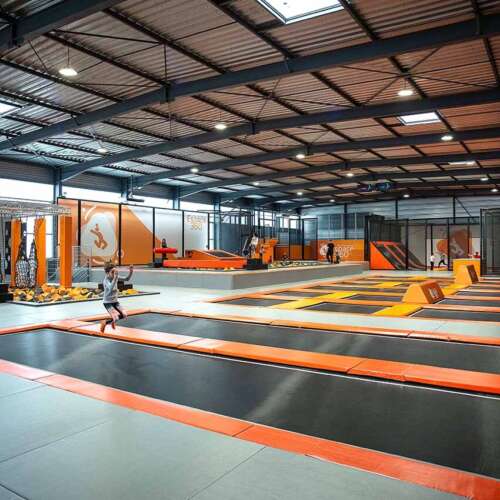 Buy a tumbling lange for your trampoline park