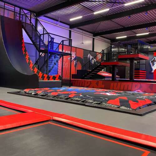 Extreme slide trampoline park Jump XL ELI Play