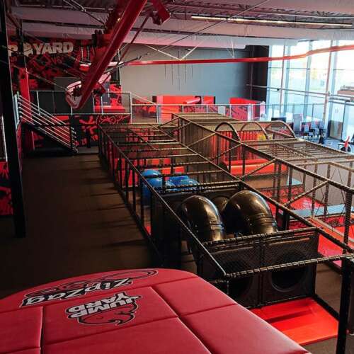 Ninja Course for children trampoline park