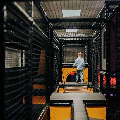 Parcours ninja enfants City Kids Brussels ELI Play